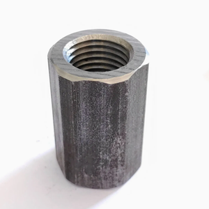 Reliable Weldable Carbon Steel/Zinc Alloy Bar Splice Coupler Polished Finish for Welded Mesh Reinforcement Connecting Sleeve - Product Image 6