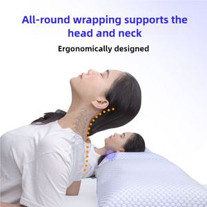 หมอนเมมโมรี่โฟมเว้ากันไรฝุ่นหมอนเมมโมรี่โฟมรูปทรงโค้งตามหลักสรีรศาสตร์หมอนป้องกันรอยยับ - Product Image 5