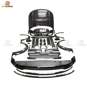 ชุดแต่งคาร์บอนไฟเบอร์ฟอร์จสไตล์ MSY สำหรับแลนด์โรเวอร์ เรนจ์โรเวอร์ ปี 2024 ประกอบด้วยฝากระโปรงหน้า บังโคลนข้าง สเกิร์ตข้าง และสปอยเลอร์หลัง - Product Image 1