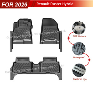 Tapetes de Auto de TPE de Alta Calidad, Alfombrillas 5D Profundas para <span class=keywords><strong>Renault</strong></span> Duster Híbrido 2026 - Product Image 3
