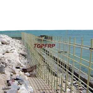 เหล็กเส้น FRP GRP GFRP ความแข็งแรงสูง ทนทานต่อการกัดกร่อน งอได้ - Product Image 3