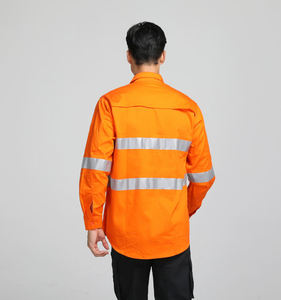 Camiseta de Seguridad de Alta Visibilidad Premium con Logotipo Personalizado Directo de Fábrica, 100% Reflectante para Hombre - Product Image 4