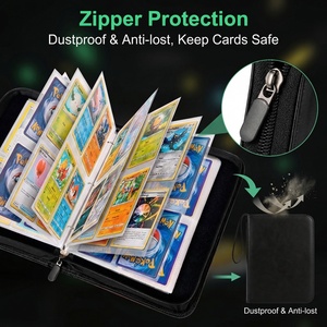 สมุดสะสมการ์ดฮีโร่อะคาเดเมีย 400 ช่อง พร้อมซิป สำหรับเก็บการ์ดสะสม แฟ้มเก็บการ์ดเกม ปกป้องการ์ด ของขวัญสำหรับเด็ก - Product Image 5