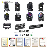 Barre de lumière LED MGO étanche IP65 12x60W pour événements extérieurs, effet halo, faisceau pixel, avec stroboscope, barre incurvée pour concerts, clubs et scènes