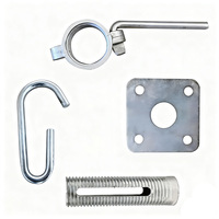 Étai de soutènement moderne réglable en acier 2800-5000mm Q235 galvanisé, capacité de charge élevée 800kg, résistant à la corrosion, pliable