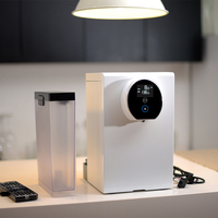 Distributeur purificateur d'eau à chauffage instantané de bureau Indicateur de 4 températures Eau purifiée avec charbon actif UF RO
