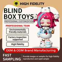 MISSY Sweet and Sad Girl Crow Paradise Blind Box PVC Material Collectible Mystery Doll Cute Anime Figurine Décoration de Bureau