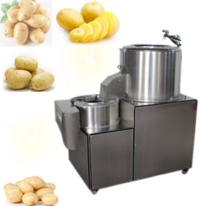Mini-trancheuse, hachoir et coupe-légumes électrique pour légumes, avec fonction de lavage pour taro, patate douce, carotte, pomme de terre et gingembre - Product Image 2