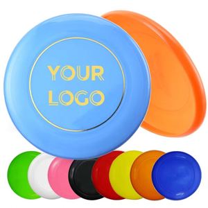 Disque volant circulaire en PE pour enfants, personnalisable avec logo, jouet en plastique pour chien, jeu de pelouse extérieur, vente en gros - Product Image 1