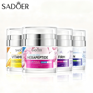 <span class=keywords><strong>Crema</strong></span> Facial Nocturna Humectante y Aclarante con Vitamina C SADOER para <span class=keywords><strong>Piel</strong></span> <span class=keywords><strong>Mixta</strong></span>, Sin Sulfatos, 50g - Product Image 1