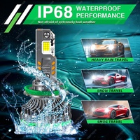 Ampoules de phares LED pour voiture personnalisées K28 300W haute puissance 6000K H4/H11/9005/9006/9012/Canbus/H7 IP68 étanches 60000LM