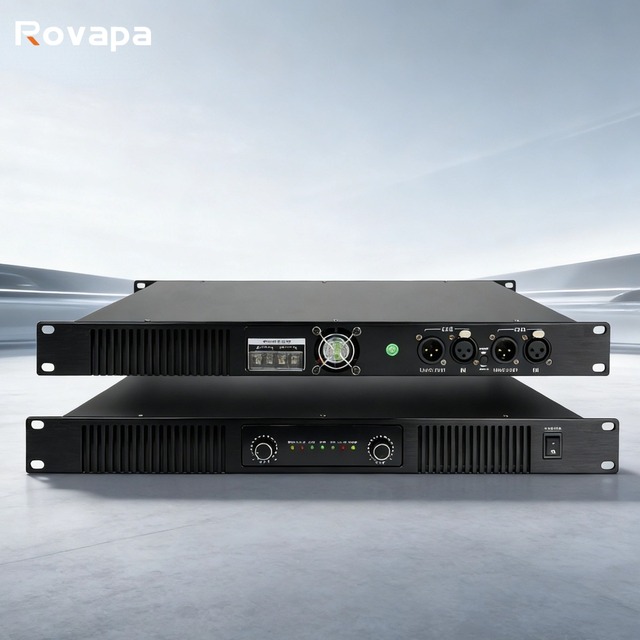 Amplifier for Broadcast Conference Class D CA Series Professional Amplifier 2*400W 1U Support STEREO Stereo & PARALLEL Parallel
