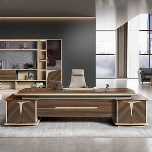 Meubles de bureau pour la maison et le bureau, prix de gros compétitif, bureau de direction en forme de L - Product Image 1