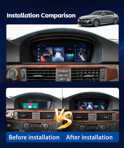 Écran d'affichage multimédia 10,26'' sans fil CarPlay Android Auto DSP USB pour BMW Série 3/5 E90-E93/E60-E64 Système CCC/CIC - Product Image 6