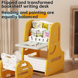 3-في-1 ، حامل فني بلاستيكي محمول ، لوحة خربشب مغناطيسية ، ألعاب السبورة متعددة الوظائف للأطفال - Product Image 3