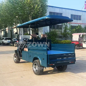 Voiturette de golf électrique de luxe 4 places avec éclairage LED et tableau de bord numérique, homologuée pour la route, idéale pour les terrains de golf et les communautés - Product Image 3