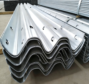 <strong>Road</strong> Safety Anti Collision <strong>Guardrail</strong> Customized W &amp; Three <strong>Wave</strong> Beam Steel Galvanized for Highway and Rural <strong>Road</strong> Traffic Barrier - Product Image 2