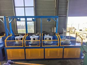 Neue Mehrdraht-Zieh maschine für Metall produkte Riemenscheibendraht-Vor verarbeitung geräte mit Motor-und Lager kern komponenten - Product Image 3