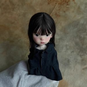 Muñeca BJD Auténtica de 6 Puntos, Blue Bean, Cuerpo Liso, Muñeca SD de Resina, Tamaño <15cm, Modelo 856-C130 - Product Image 3