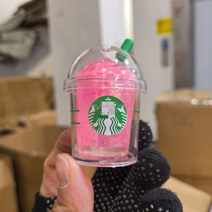 Nouvel Arrivage Schylling Glitter Star Buck Boba Drink TPR Squishy Toys Sensory Squeeze Candy Maltose Boba Beverage Squishy - Product Image 4