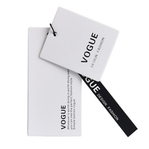 Thẻ treo cao cấp tùy chỉnh quần áo treo nhãn thẻ làm cho thẻ màu khác nhau làm cho quá trình thiết kế nhiều tùy chọn - Product Image 6