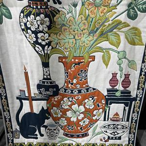 Venta al por Mayor de Fabricantes: Funda para Sofá Cama de 80*160cm con Impresión Doble Cara de Estilo Pintura al Óleo Retro - Product Image 3