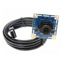 Modul kamera mini USB 1.0 megapiksel kecepatan tinggi USB2.0 1280X720 30fps 720P HD dengan mikrofon untuk android