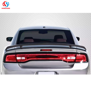 Aileron arrière HONGHANG SRT pour Dodge Charger 2015-2022, becquet de <span class=keywords><strong>coffre</strong></span> en ABS, vente en gros d'usine OEM - Product Image 3