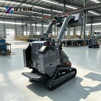 Charrue pour chargeuse compacte avec angle hydraulique pour le déneigement et le nivellement