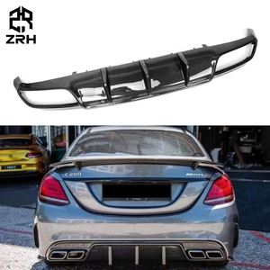 Bộ khuếch tán <span class=keywords><strong>c</strong></span>ản sau bằng sợi Carbon cho Mercedes <span class=keywords><strong>C</strong></span> Class W205 C63 Sedan 2019 + - Product Image 1