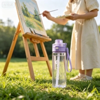 Bouteille de qualité alimentaire saine et sûre pour la consommation directe, idéale pour la randonnée, le sport, l'école, la natation, la danse, le saut et l'utilisation à domicile