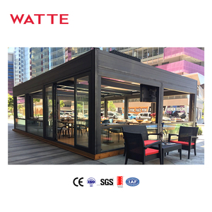 Système de <span class=keywords><strong>fenêtre</strong></span> <span class=keywords><strong>à</strong></span> <span class=keywords><strong>guillotine</strong></span> verticale au design moderne avec rideau enrouleur coulissant en acier inoxydable pour villas - <span class=keywords><strong>Prix</strong></span> usine - Product Image 4