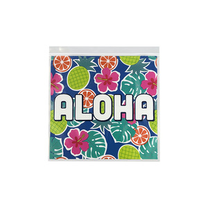 Aloha Flexzip Bag 10Pcs Clear Seal <b>Storage</b> Bags With Tropical Print For Food <b>Storage</b> - Product Image 4
