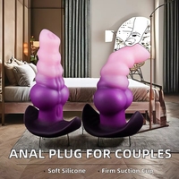Hochwertiger Silikon-Prostatamassager mit Starker Saugkraft, Analer Vibrator für Männer, Täglich Wasserdicht, Hergestellt in China