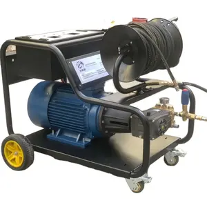 150Bar 33Lpm Electric sewer unclog machine High Pressure Pipeline Cleaning Machine