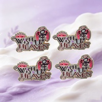 Épinglette Gothique Scintillante en Émail – Conception Personnalisée, Prix Abordable, Qualité Supérieure – Badge Métallique à Revers, Broche, Texte Personnalisé, Épinglette de Collection, Cadeau