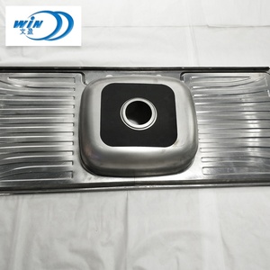 Évier en acier inoxydable, bol simple de 1200mm x 500mm de haute qualité et <span class=keywords><strong>prix</strong></span> direct d'usine - Product Image 5