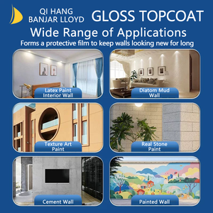 Pintura de Látex Profesional QI HANG para Exteriores/Interiores, Alta Capacidad de Cobertura, Una Capa Cubre Paredes Antiguas, Anti-Alcalina, Color Personalizado - Product Image 2