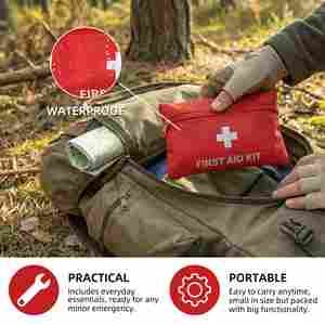 Trousse de premiers soins multifonctionnelle Baiyuheng, trousse de premiers soins OSHA ANSI, trousse de premiers soins robuste pour les étouffements - Product Image 4