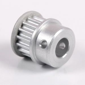 INTECH 16T puleggia dentata singola in alluminio GT2 per attrezzature di trasporto su misura per applicazioni del settore del supporto OEM - Product Image 2