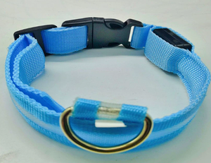 Wholesale Reflective Nylon <b>Collar</b> with Adjustable Buckle Closure Striped Design for All Seasons Pet Accessory Cheap Waterproof - Product Image 6
