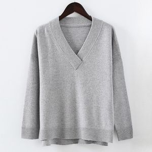 Suéter de pantuflas de Cachemira súper suave para mujer, Jersey de punto cómodo estilo <span class=keywords><strong>Stayhome</strong></span> para mujer - Product Image 6