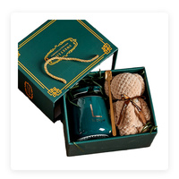 Coffret Cadeau Personnalisé Tasse en Céramique Tendance Mini Ventilateur Cuillère Serviette en Peluche Boîte Cadeau Promotionnelle d'Entreprise Sérigraphie