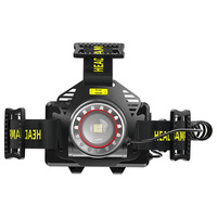 Lampe frontale à led Super lumineuse P50, batterie Rechargeable 18650, Zoomable, lampe de poche