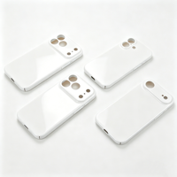 Casing HP Kosong 3D Sublimasi Printing PC Hard Blanks Pelindung Tunggal DIY untuk iPhone 17 16 15 14 13 Pro Max Plus