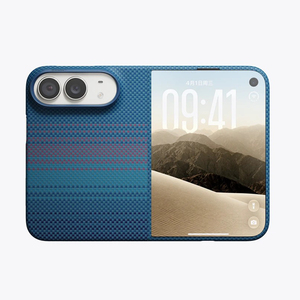 Funda de Teléfono Personalizada de Fibra de Aramida para <span class=keywords><strong>iPhone</strong></span>, Doble Magnética, Textura de Fibra de Carbono, Resistente a Impactos, Delgada, Admite Personalización - Product Image 1