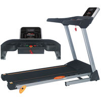 Caminadora GS-255D-B con Logotipo Personalizado, Silenciosa, para Ejercicio en Casa, con Pantalla Táctil, para Caminar y Correr, con Motor Silencioso de 3HP