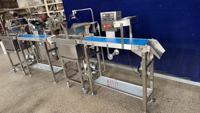 Machine à enrober et à glacer les gâteaux au chocolat multifonctionnelle à haute efficacité, en acier inoxydable 304, avec une capacité de 2 m/minute