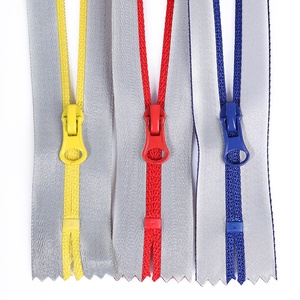 Fabricant 3 #5 #8 # <span class=keywords><strong>fermeture</strong></span> éclair réfléchissante en Nylon <span class=keywords><strong>pour</strong></span> veste - Product Image 2