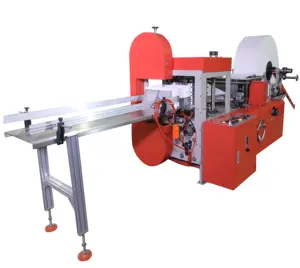 Automatic napkin paper making machine